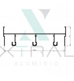 XTL-403 - (XS-010) - PESO LINEAR: 0,97kg/m