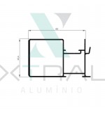 XTL-408 - (XS-047) - PESO LINEAR: 1,046kg/m