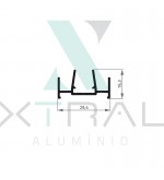 XTL-412 - (XS-291) - PESO LINEAR: 0,263kg/m