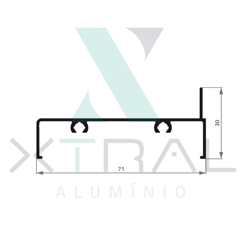 XTL-415 - (XS-004) - PESO LINEAR: 0,479kg/m