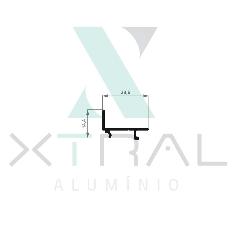 XTL-419 - (XS-108) - PESO LINEAR: 0,144kg/m