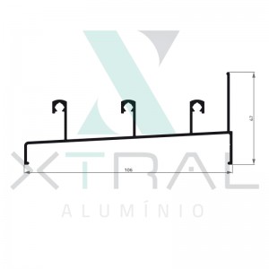 XTL-421 - (XS-011) - PESO LINEAR: 0,967kg/m
