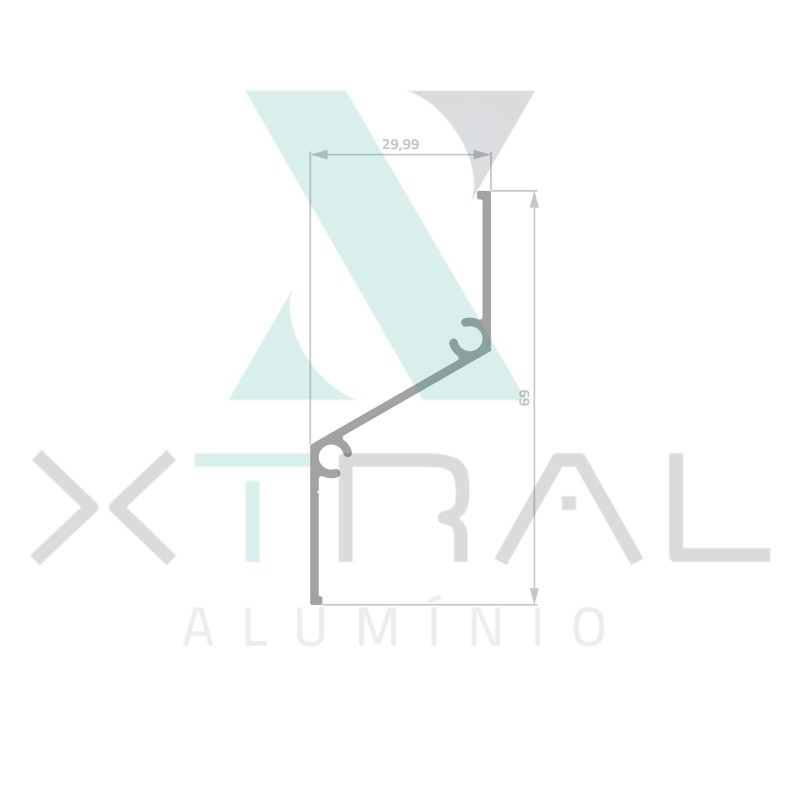 XTL-426 - (VZ-060) - PESO LINEAR: 0,377kg/m