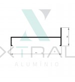 XTL-427 - (XS-007) - PESO LINEAR: 0,385kg/m