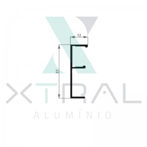 XTL-429 - (MP-347) - PESO LINEAR: 0,22kg/m