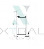 XTL-430 - (XS-242) - PESO LINEAR: 0,712kg/m