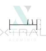 XTL-432 - (XS-003) - PESO LINEAR: 0,49kg/m