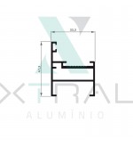 XTL-434 - (XS-279) - PESO LINEAR: 0,585kg/m