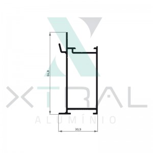 XTL-436 - (XS-243) - PESO LINEAR: 0,686kg/m
