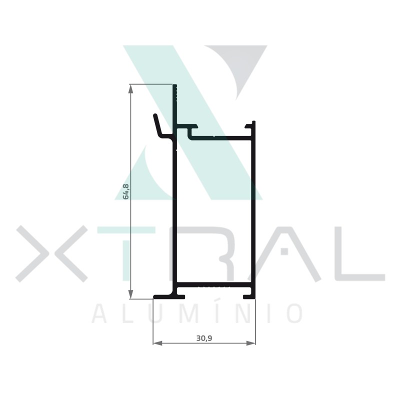XTL-436 - (XS-243) - PESO LINEAR: 0,686kg/m