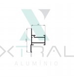 XTL-441 - (XS-081) - PESO LINEAR: 0,396kg/m