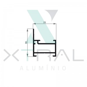 XTL-443 - (XS-080) - PESO LINEAR: 0,355kg/m