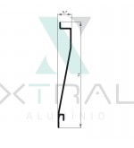 XTL-448 - (VZ-024) - PESO LINEAR: 0,267kg/m