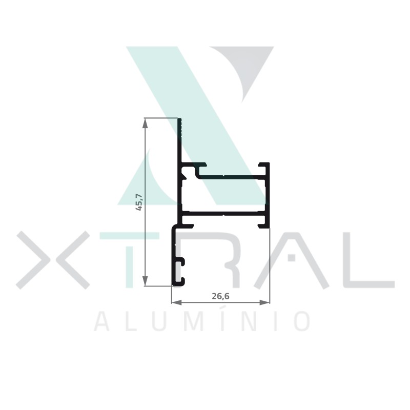 XTL-449 - (XS-200) - PESO LINEAR: 0,409kg/m