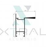 XTL-452 - (XS-280) - PESO LINEAR: 0,915kg/m