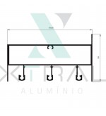 XTL-457 - (XS-019) - PESO LINEAR: 1,748kg/m