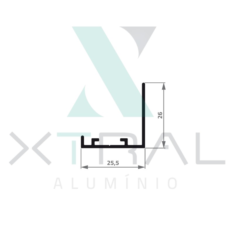 XTL-462 - (2652) - PESO LINEAR: 0,204kg/m