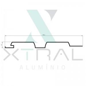 XTL-464 - (TLB-375) - PESO LINEAR: 0,978kg/m