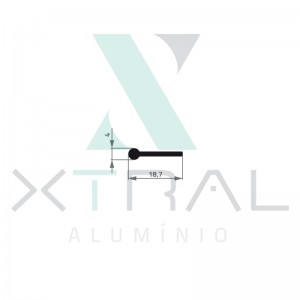 XTL-466 - (2910) - PESO LINEAR: 0,102kg/m