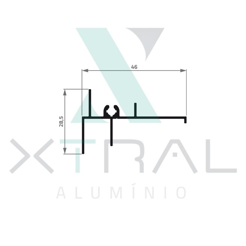 XTL-472 - (XTL-098) - PESO LINEAR: 0,305kg/m