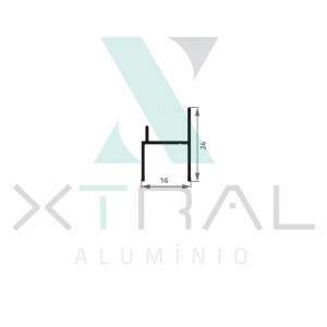 XTL-476 - (XÁ-01) - PESO LINEAR: 0,144kg/m