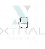 XTL-485 - (1915) - PESO LINEAR: 0,132kg/m