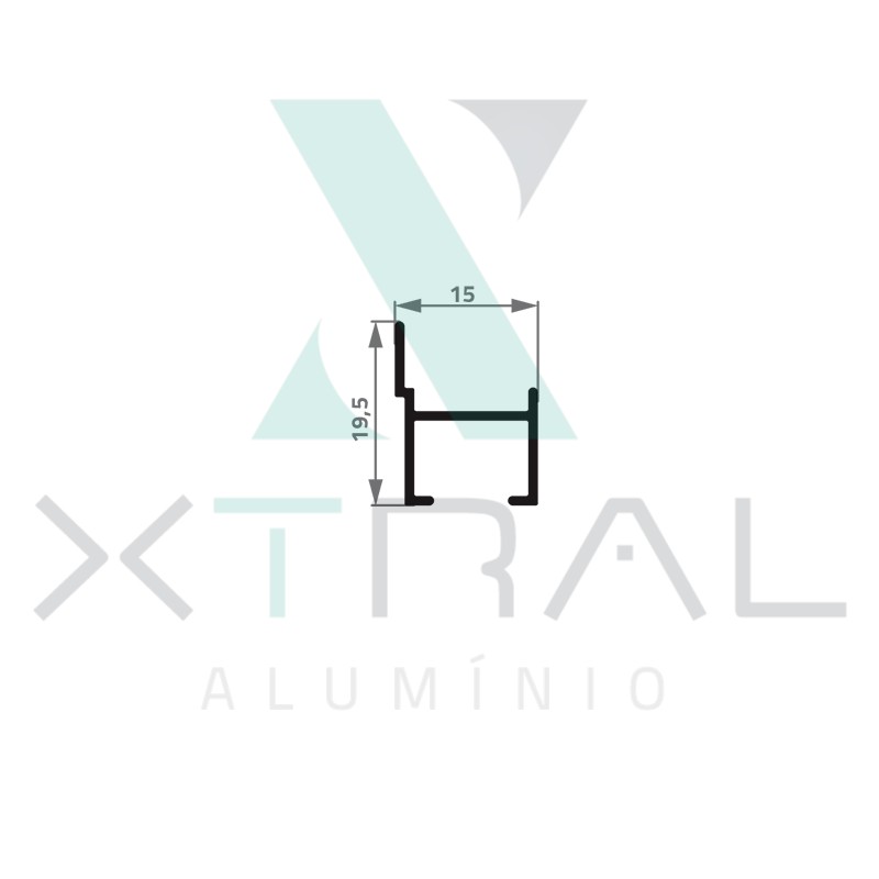 XTL-485 - (1915) - PESO LINEAR: 0,132kg/m