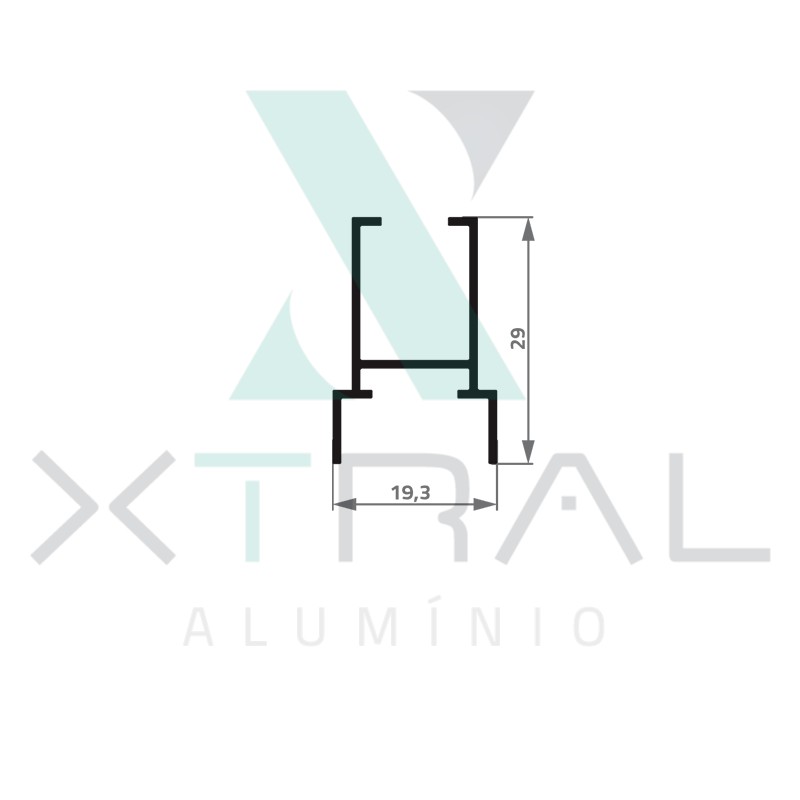 XTL-486 - (2919) - PESO LINEAR: 0,224kg/m