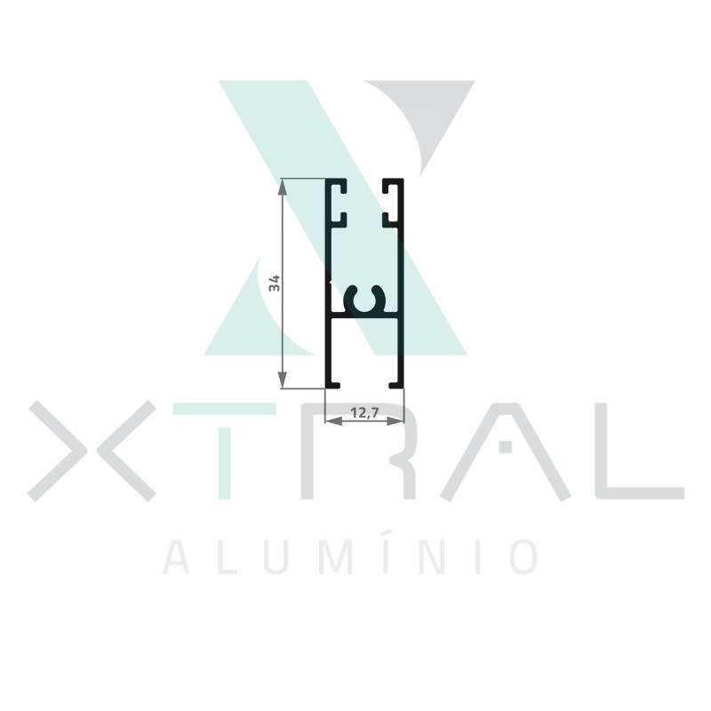 XTL-488 - (3412) - PESO LINEAR: 0,304kg/m