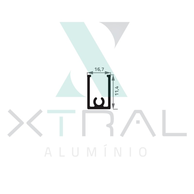 XTL-490 - (1611) - PESO LINEAR: 0,156kg/m