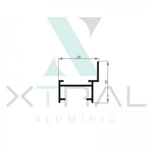 XTL-502 - (XTL-106) - PESO LINEAR: 0,297kg/m