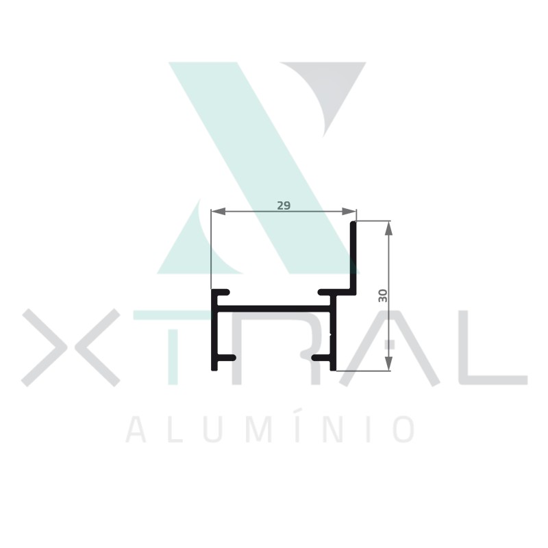 XTL-502 - (XTL-106) - PESO LINEAR: 0,297kg/m