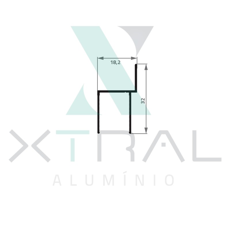 XTL-519 - (RGA - 1) - PESO LINEAR: 0,17kg/m