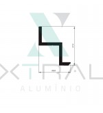 XTL-525 - (TETO SOLAR) - PESO LINEAR: 0,674kg/m