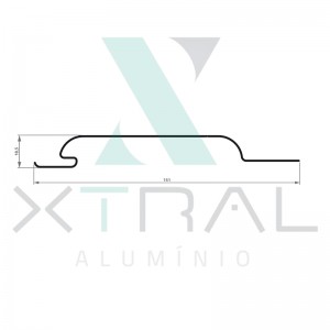 XTL-527 - (TLB-007) - PESO LINEAR: 0,581kg/m