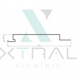 XTL-528 - (TLB-008) - PESO LINEAR: 0,588kg/m XTL-528 - (TLB-008) - PESO LINEAR: 0,588kg/m