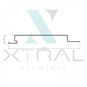 XTL-528 - (TLB-008) - PESO LINEAR: 0,588kg/m