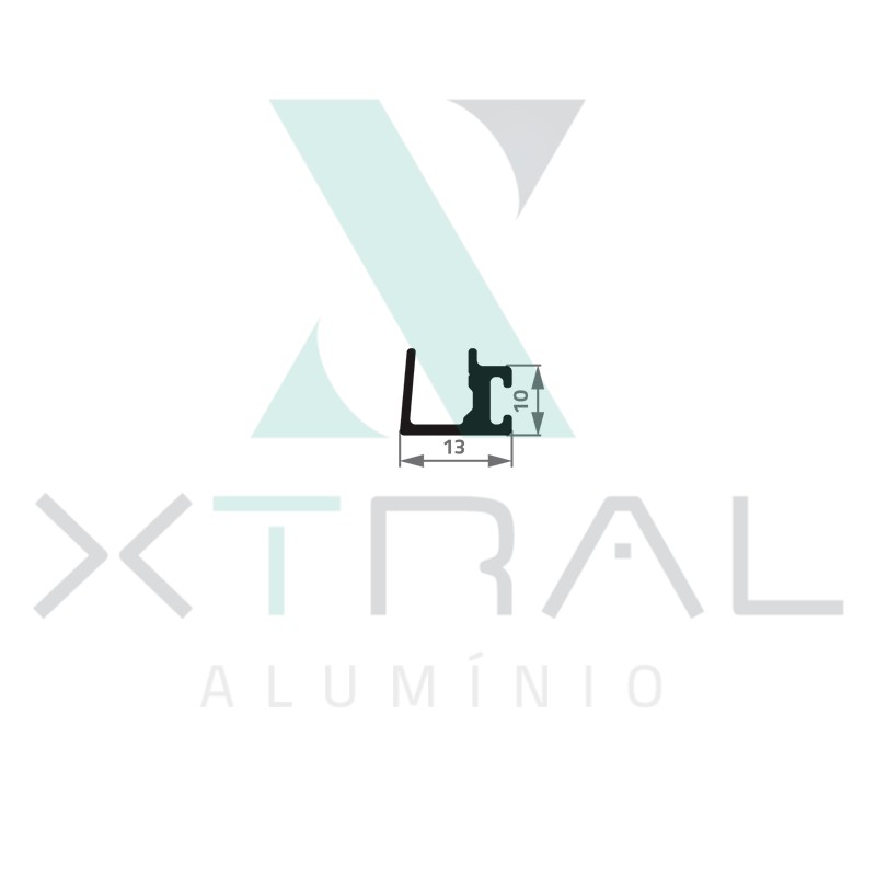 XTL-530 - (PERFIL 1) - PESO LINEAR: 0,126kg/m