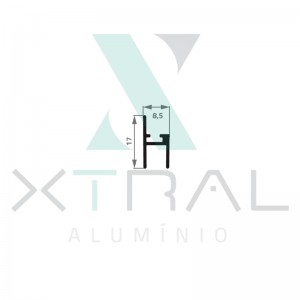 XTL-531 - (PERFIL 2) - PESO LINEAR: 0,107kg/m