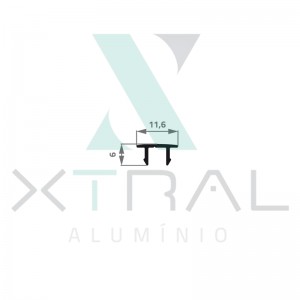 XTL-535 - (PERFIL 7) - PESO LINEAR: 0,055kg/m