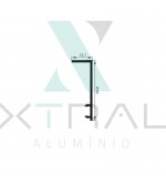 XTL-537 - (TAMPA DE ROD) - PESO LINEAR: 0,235kg/m