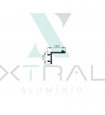 XTL-543 - (ENGATE/01) - PESO LINEAR: 0,108kg/m