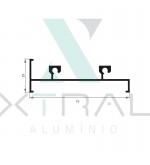 XTL-545 - (822) - PESO LINEAR: 0,62kg/m