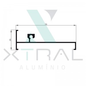 XTL-546 - (815) - PESO LINEAR: 0,508kg/m
