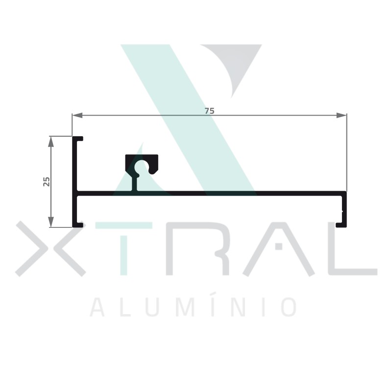XTL-546 - (815) - PESO LINEAR: 0,508kg/m