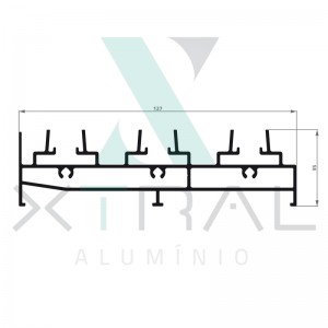 XTL-558 - (ALK-013) - PESO LINEAR: 2,087kg/m