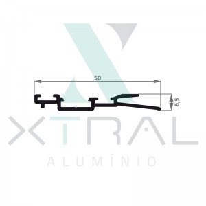 XTL-562 - (ALK-015) - PESO LINEAR: 0,295kg/m