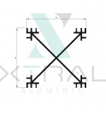 XTL-567 - (ALUK-466) - PESO LINEAR: 1,571kg/m