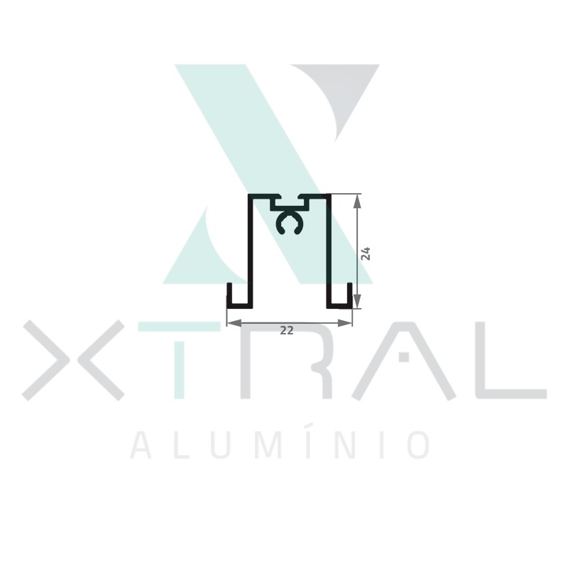 XTL-568 - (ITF-01) - PESO LINEAR: 0,226kg/m