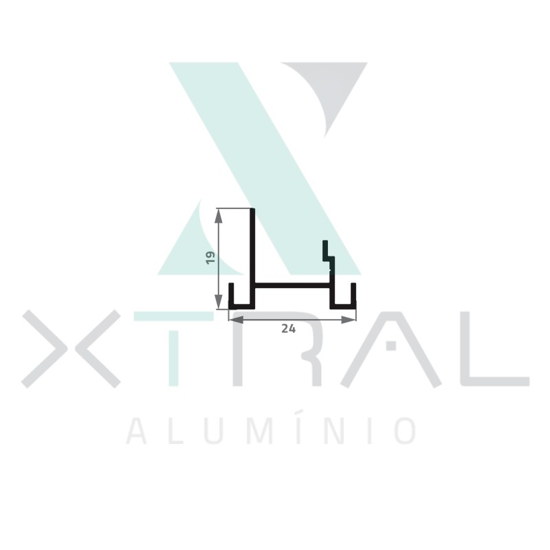 XTL-569 - (ITF-02) - PESO LINEAR: 0,155kg/m